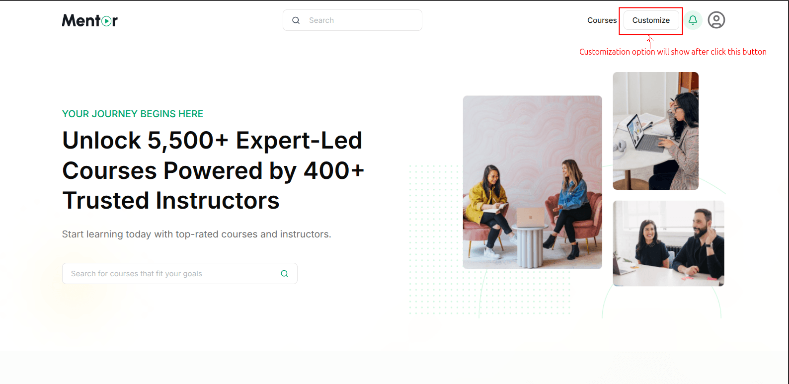Accessing Customization